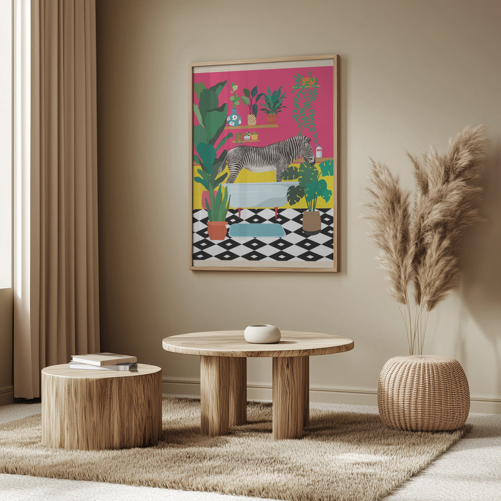 Zebra Badtid | Poster