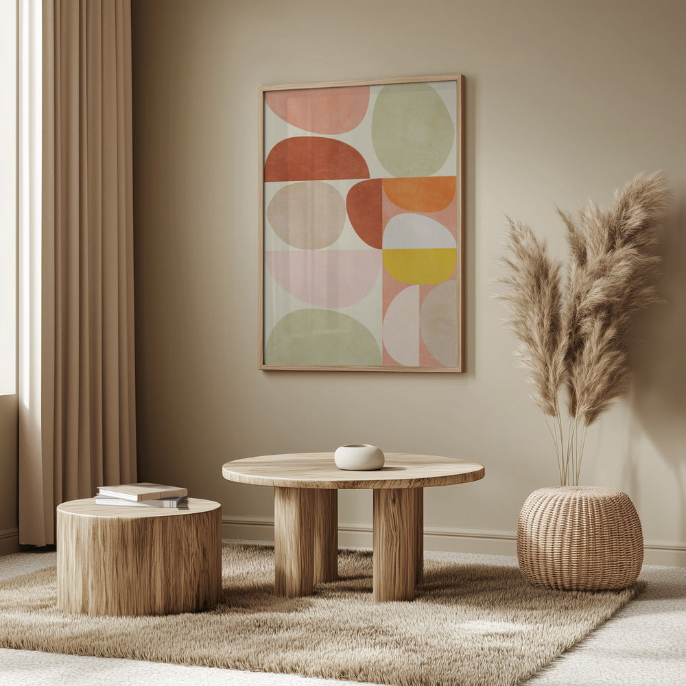Pastellgeometri | Poster