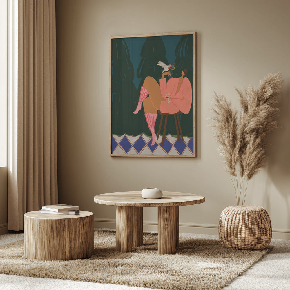 En liten fågel berättade för mig | Poster