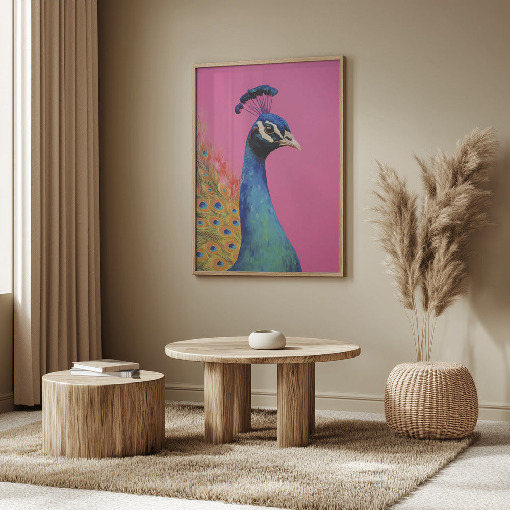 Beautiful Peacock | Poster