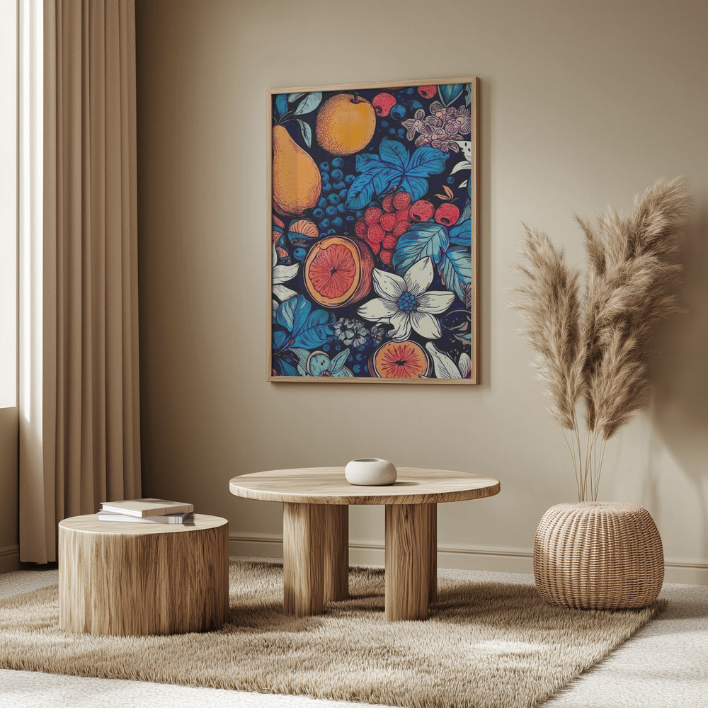 Blommor och frukter 6 | Poster