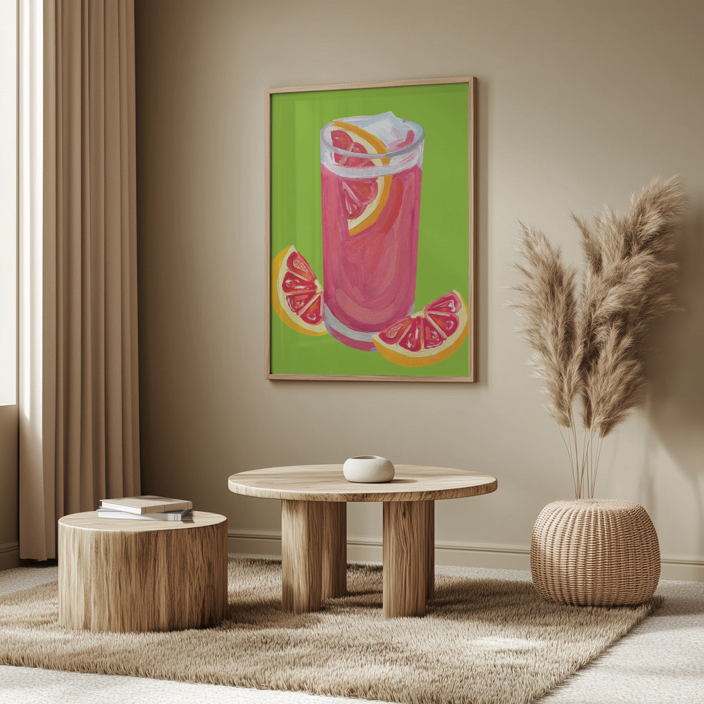Grapefrukt Paloma Pistage | Poster