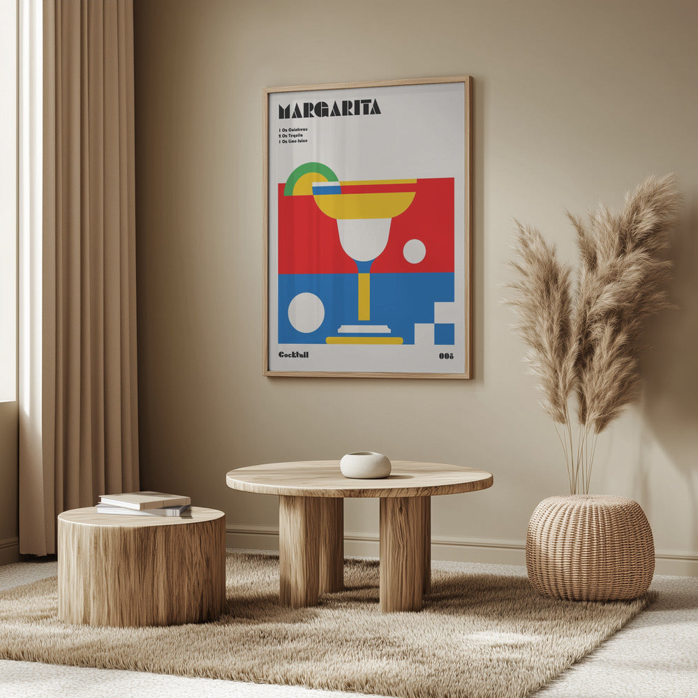 Margarita Bauhaus Cocktail | Poster