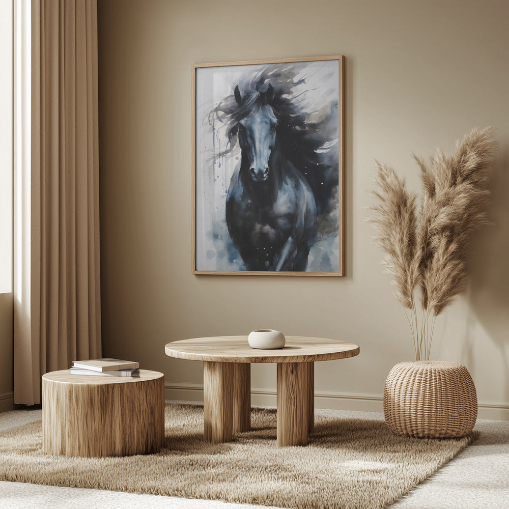 Watercolor Horse (4) | Poster