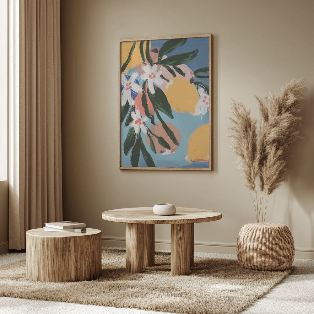 Citronblomsbris | Poster