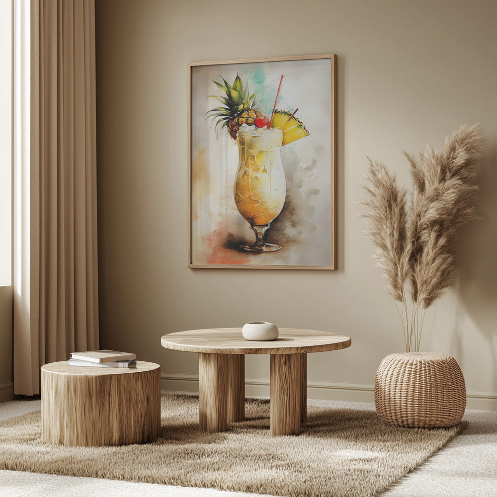 Drycker med cocktail | Poster