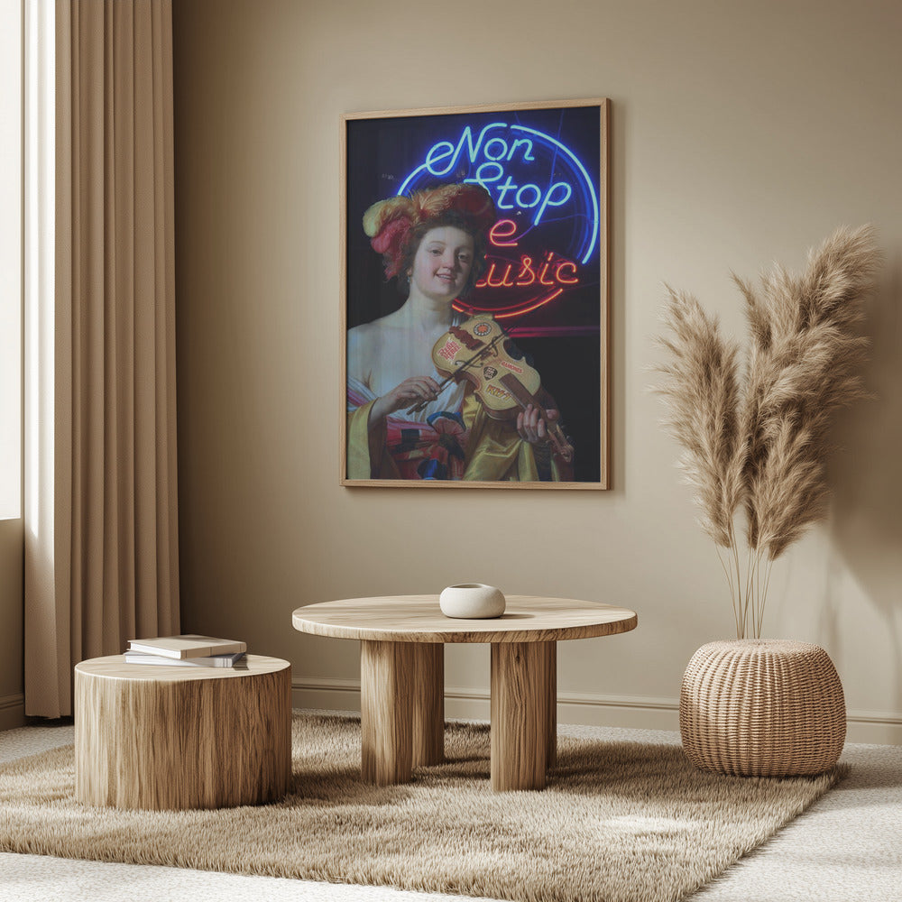 La musique sans arrêt | Posters - Affiche Artistique