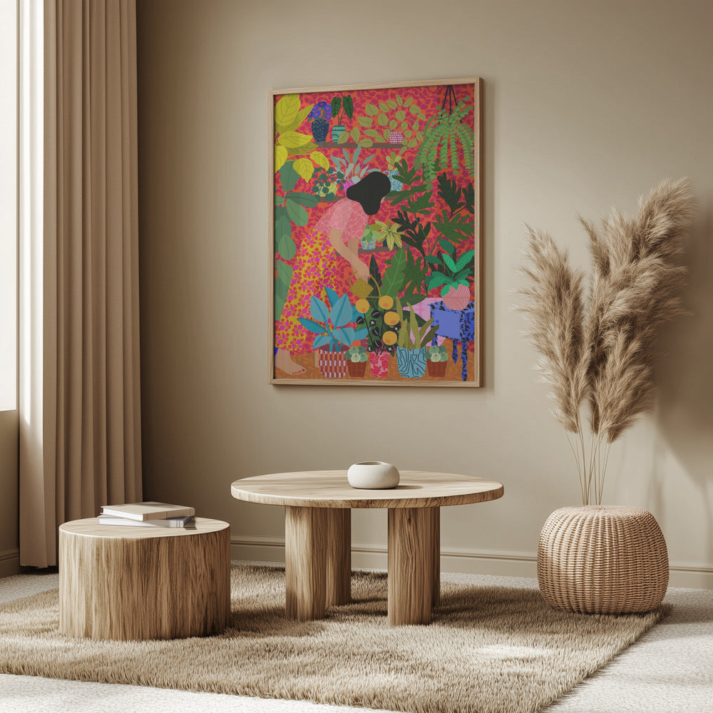Watering My Plants | Poster