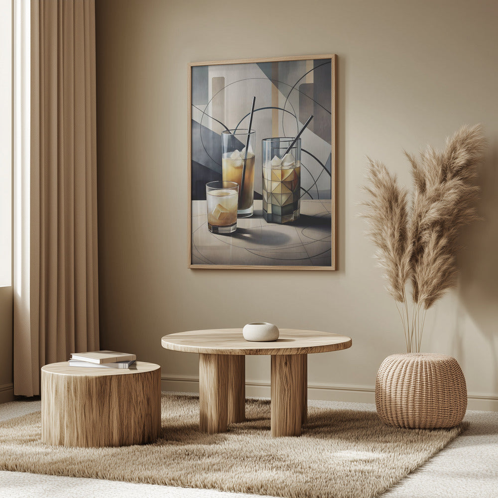 Kubistiska cocktails | Poster