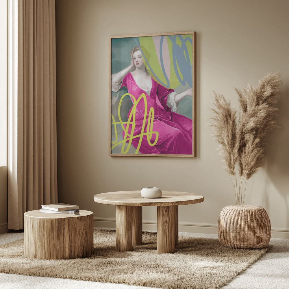 Abstrakt hertiginna | Poster