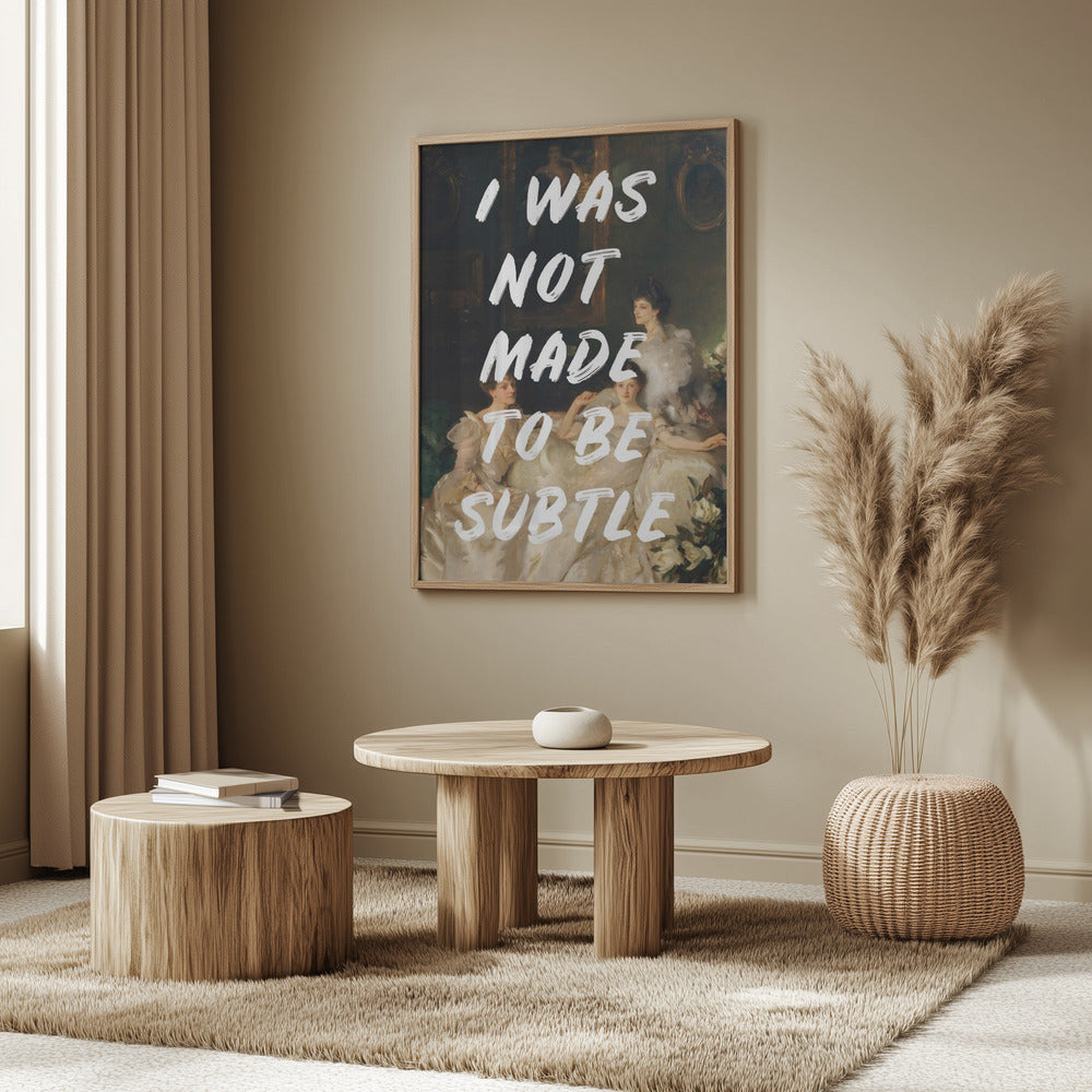 Notsubtlewhitefont Ratioiso | Poster