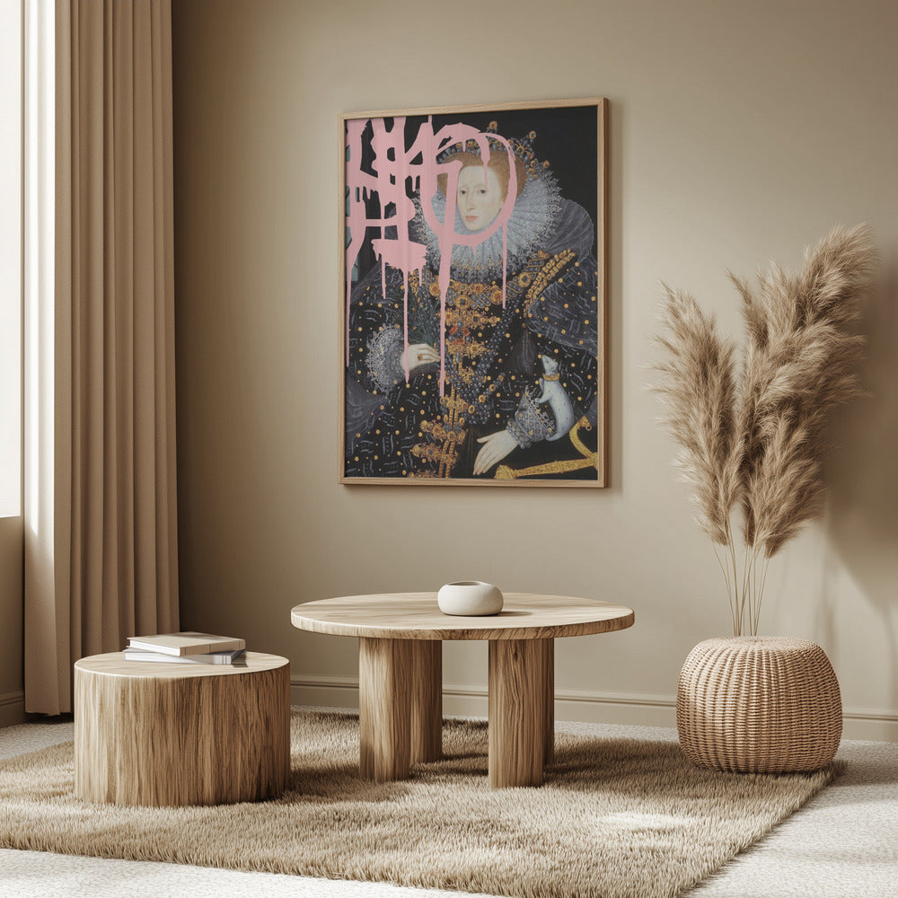 Elizabethpaintpink Ratio2x3 | Poster
