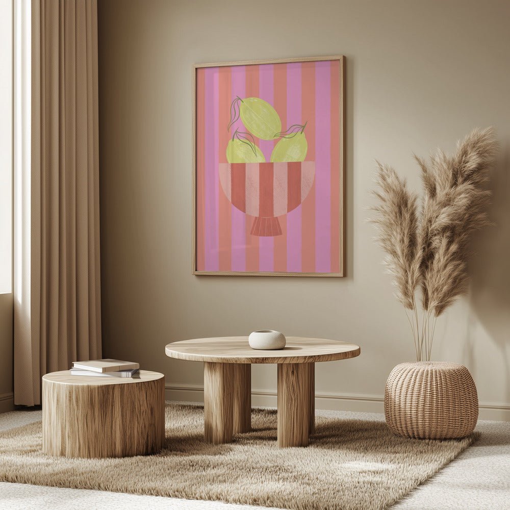 Skål med citroner | Poster