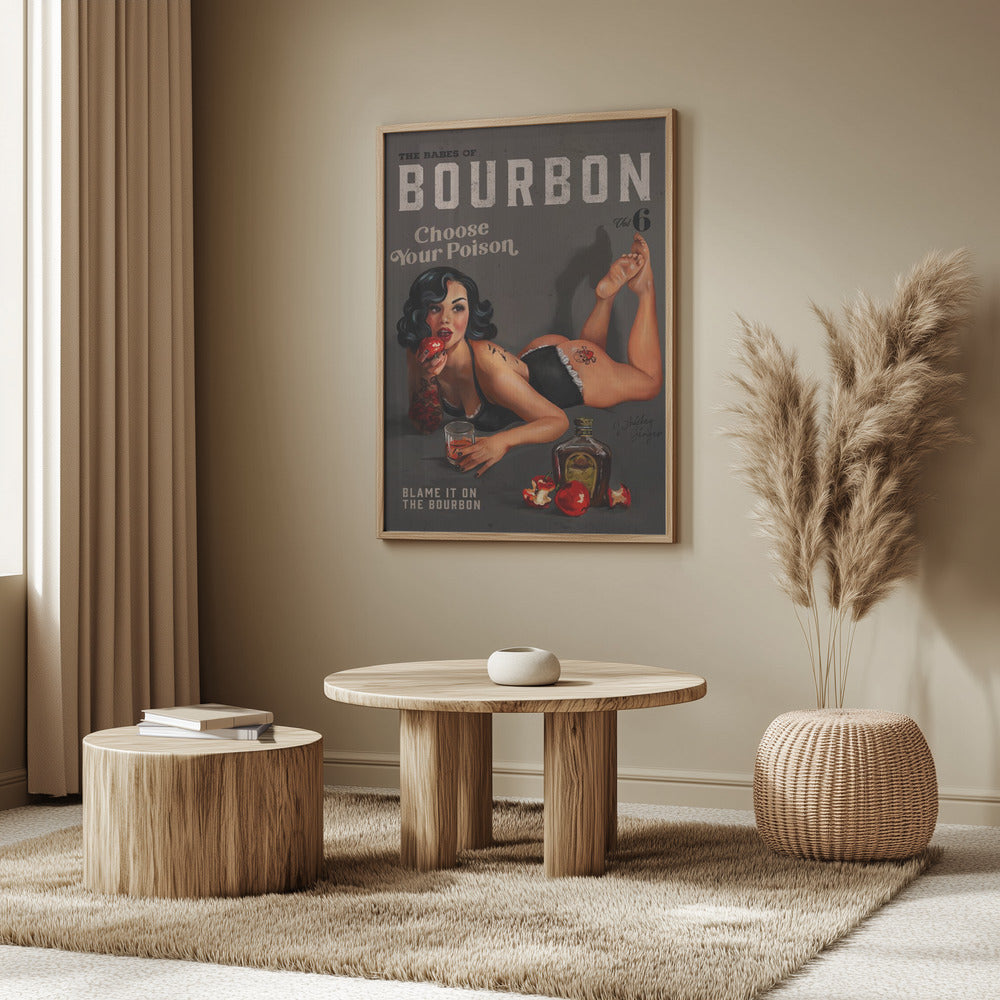Babes of Bourbon Vol 6 Välj din giftiga sexiga pinuppa | Poster