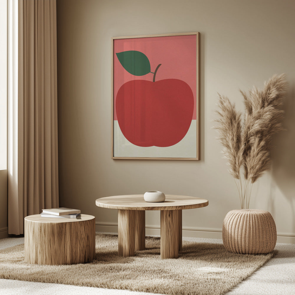 Rött äpple | Poster