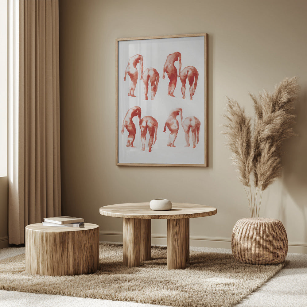 Figure Motion Study 2x4 | Poster
