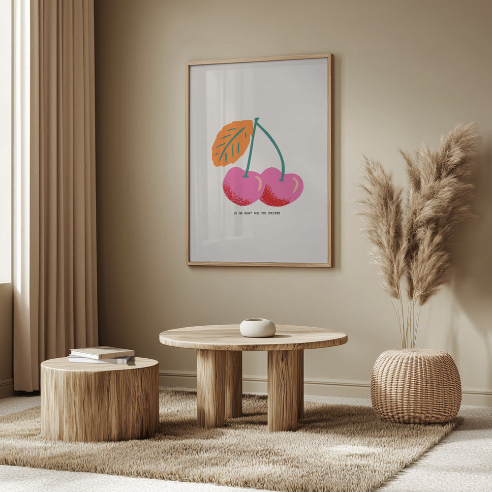 Ce ne sont pas des cerises | Poster