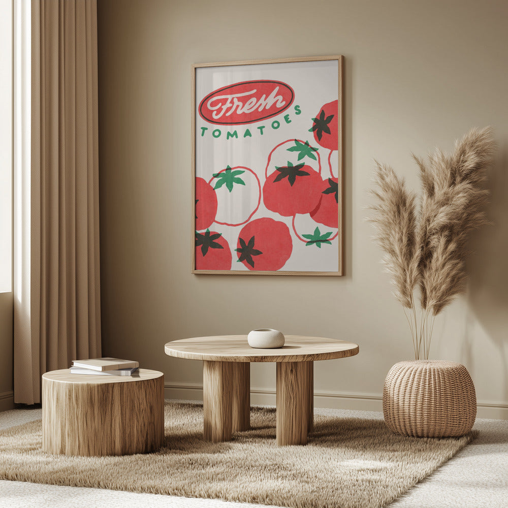 Färska tomater | Poster
