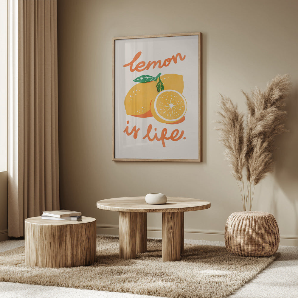 Citron är livet | Poster