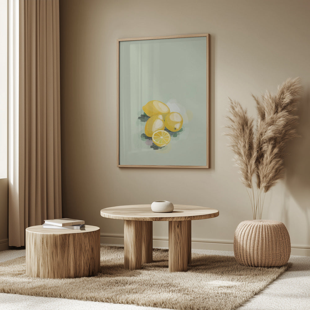 Tre och en halv citroner | Poster
