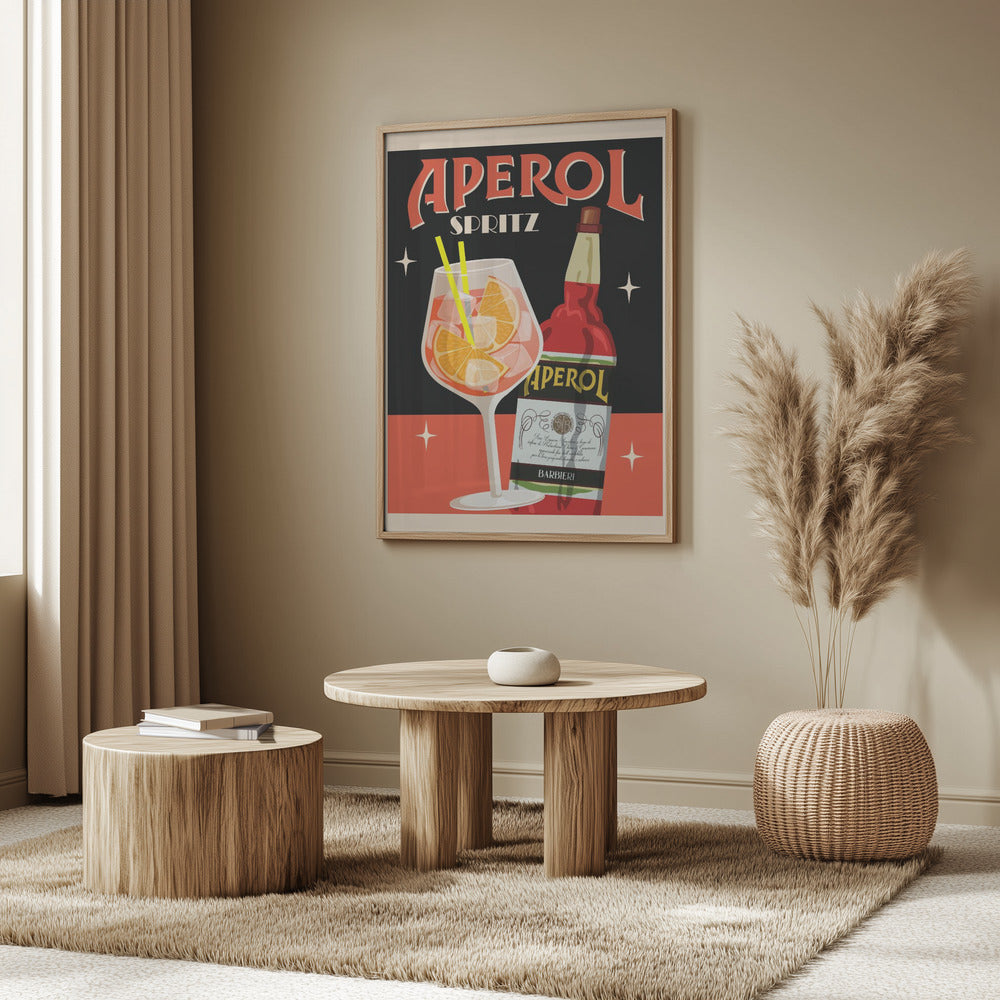 Aperol Spritz_Black | Poster
