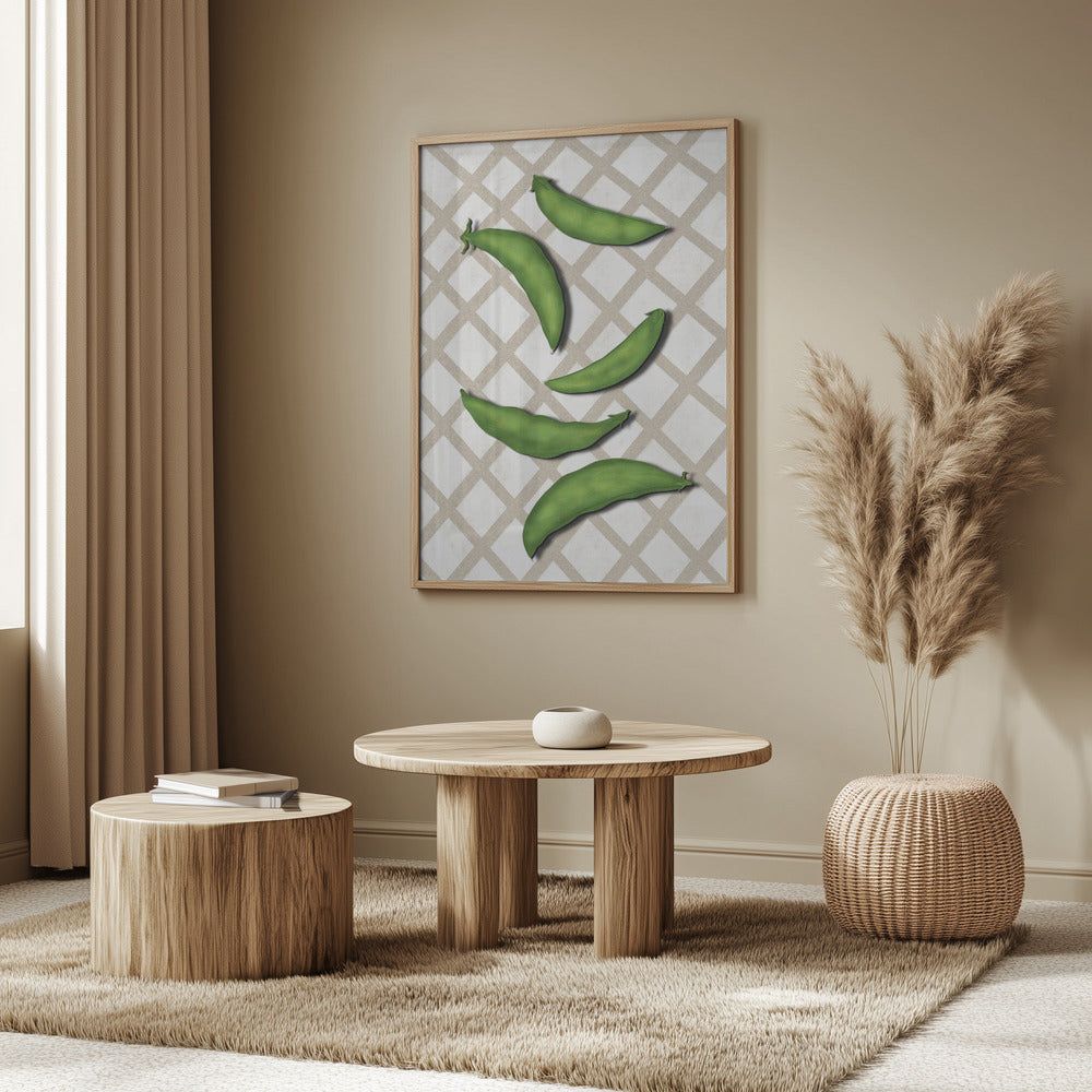Sockerärtor | Poster