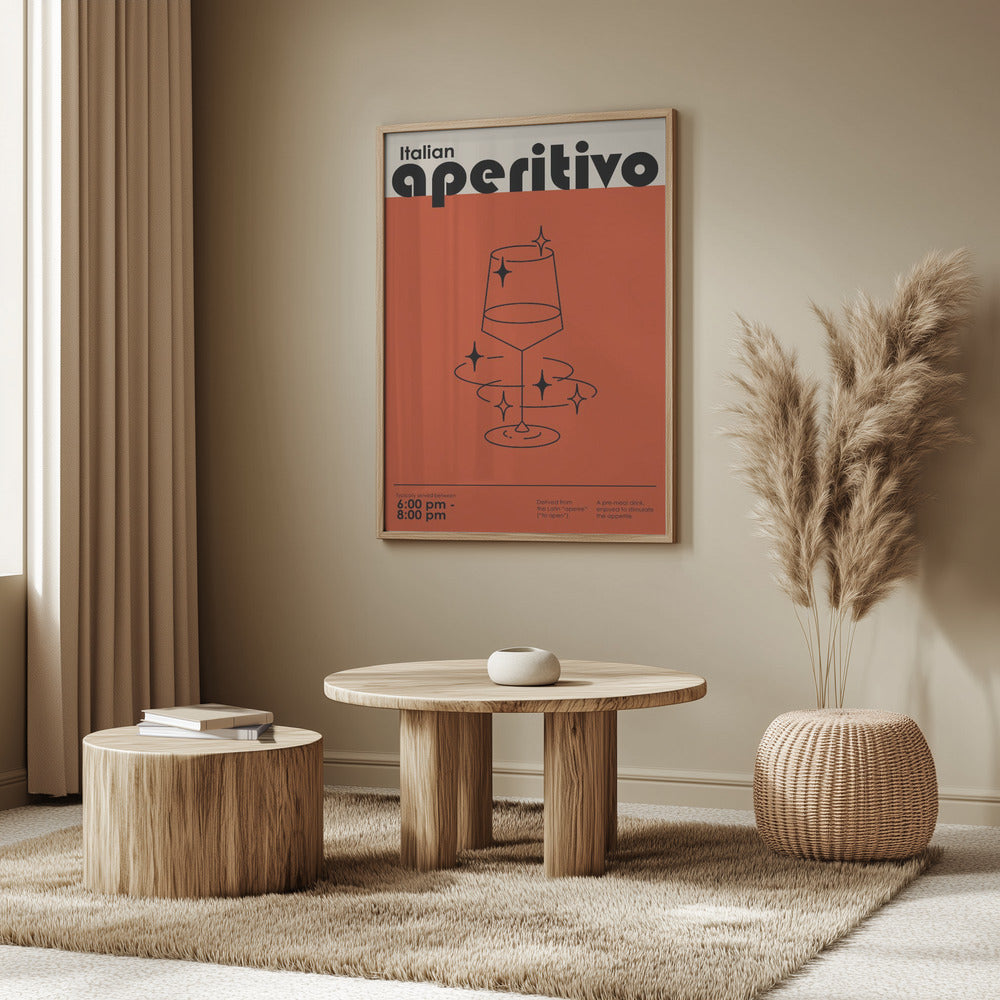 Italiensk aperitif | Poster
