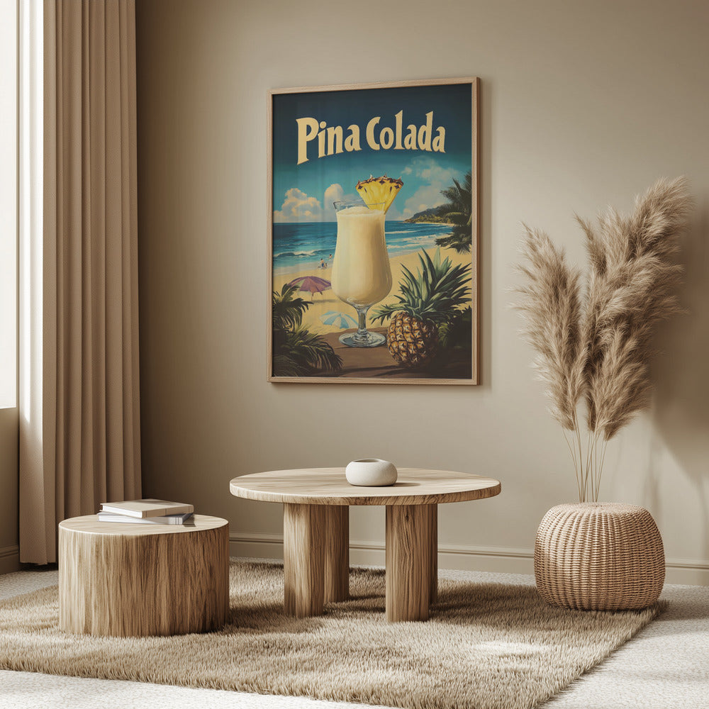 Piña Colada Vintage | Poster