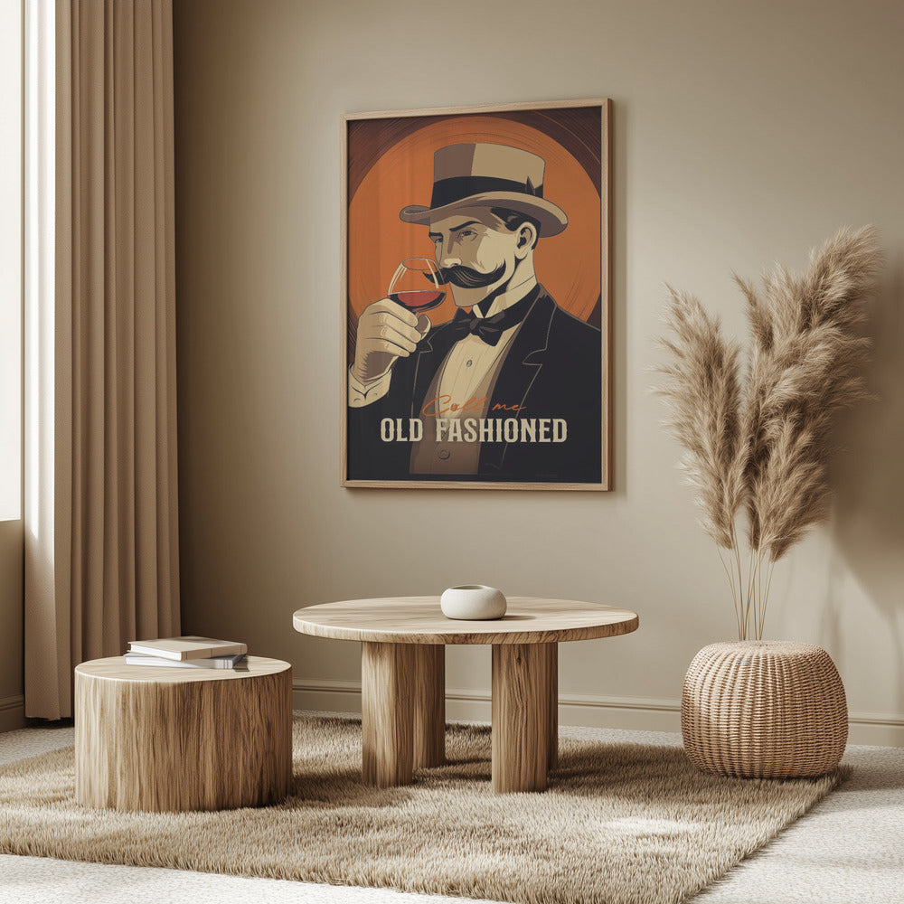 Kalla mig gammaldags | Poster
