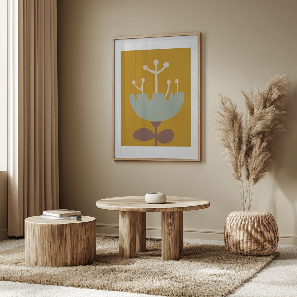 Retro Bloom Bliss | Poster