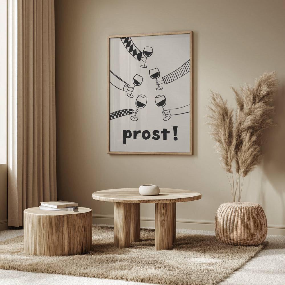 Prost! Vinfest med vänner | Poster