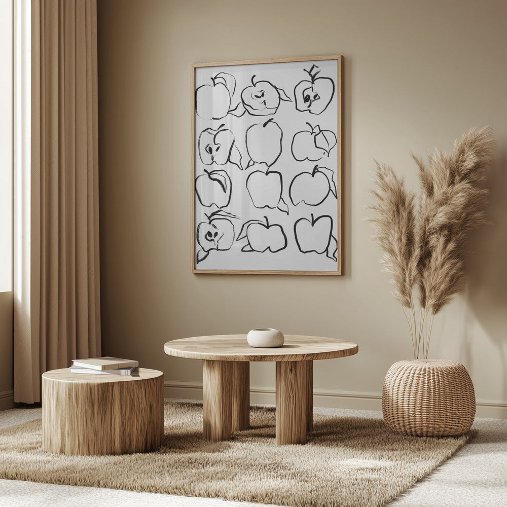 Sketches of Apples | Poster