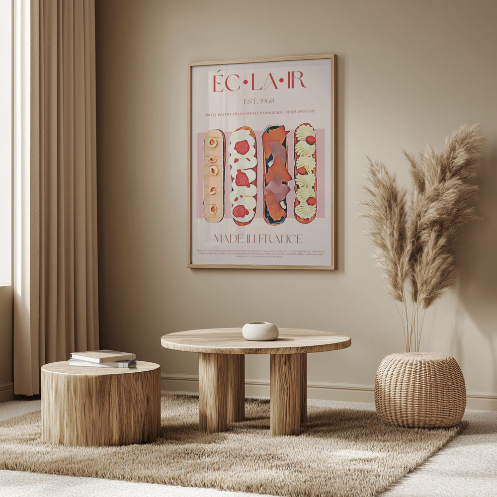 Fransk bakverksdelikatesse | Poster