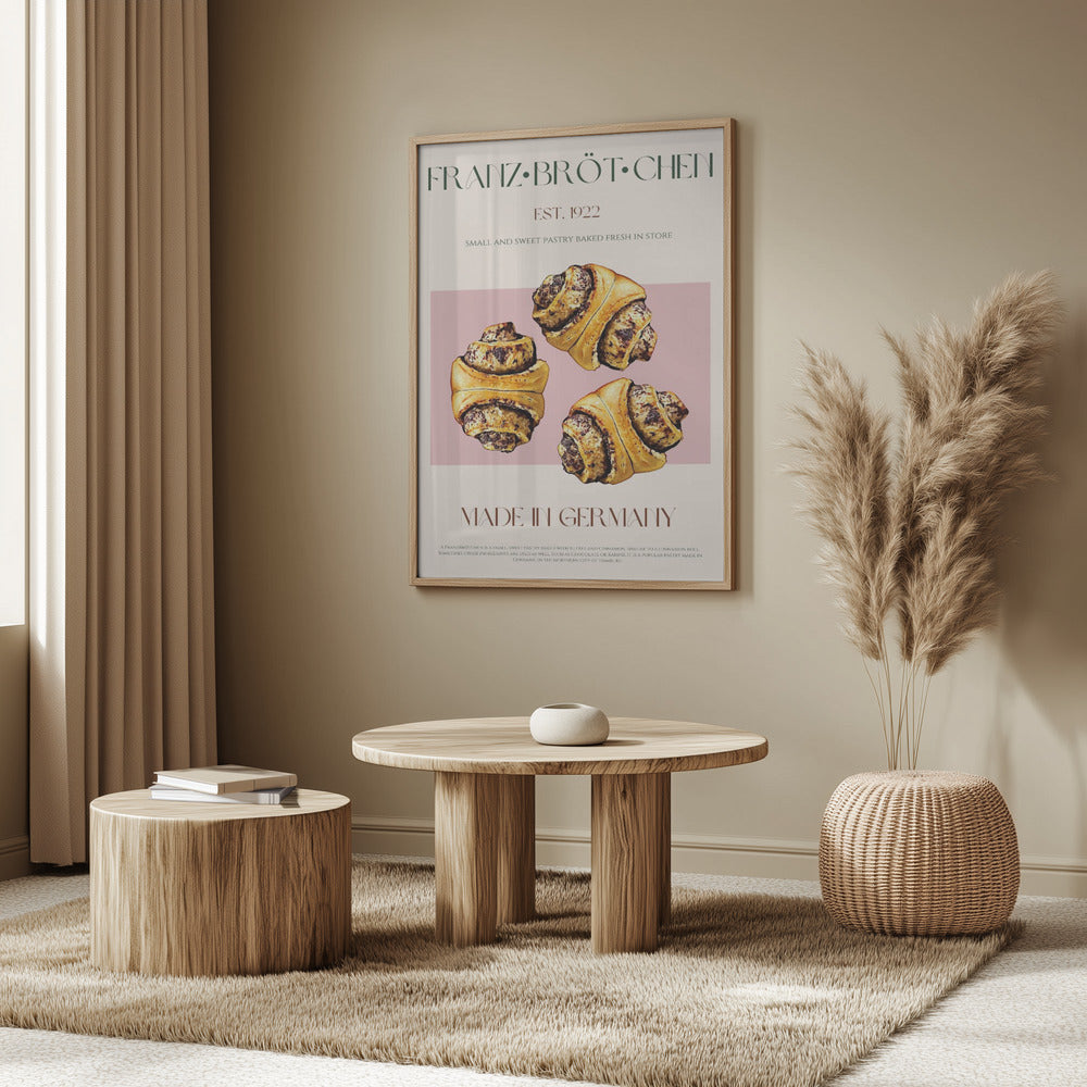 Tyska bakverksdelikatessen | Poster