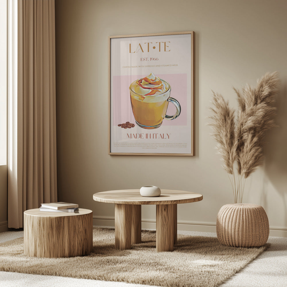Creamy Latte Delight | Poster