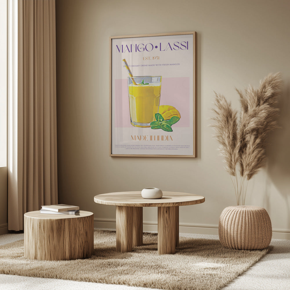 Mango Lassi Delight | Poster