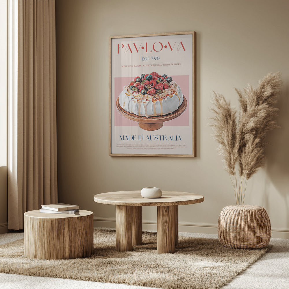 Bärpavlova-delikatessen | Poster