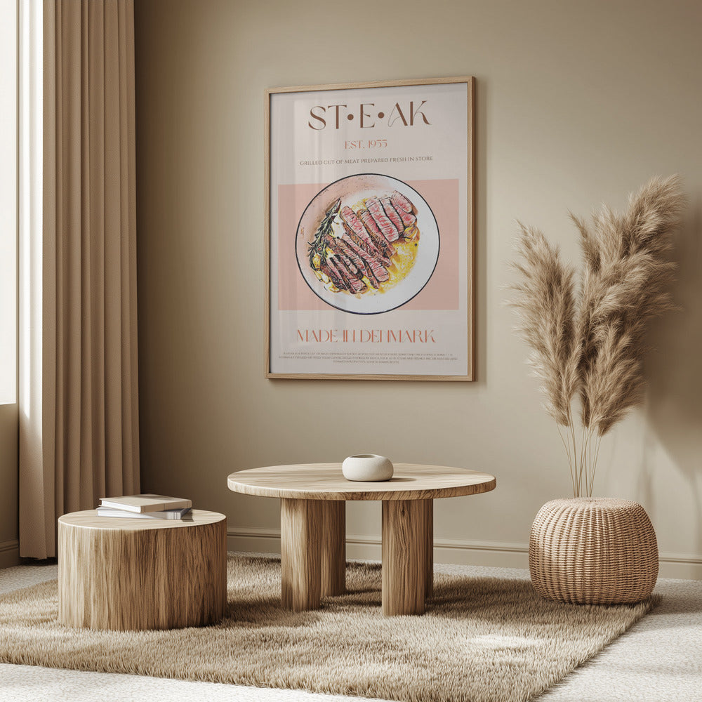 Grillad kötträtt med rosmarin | Poster