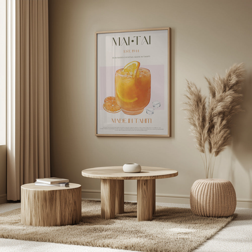 Apelsin Bliss-dryck | Poster