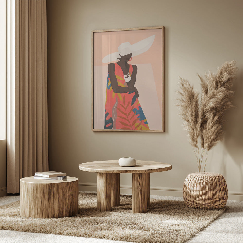 Tropisk flicka | Poster