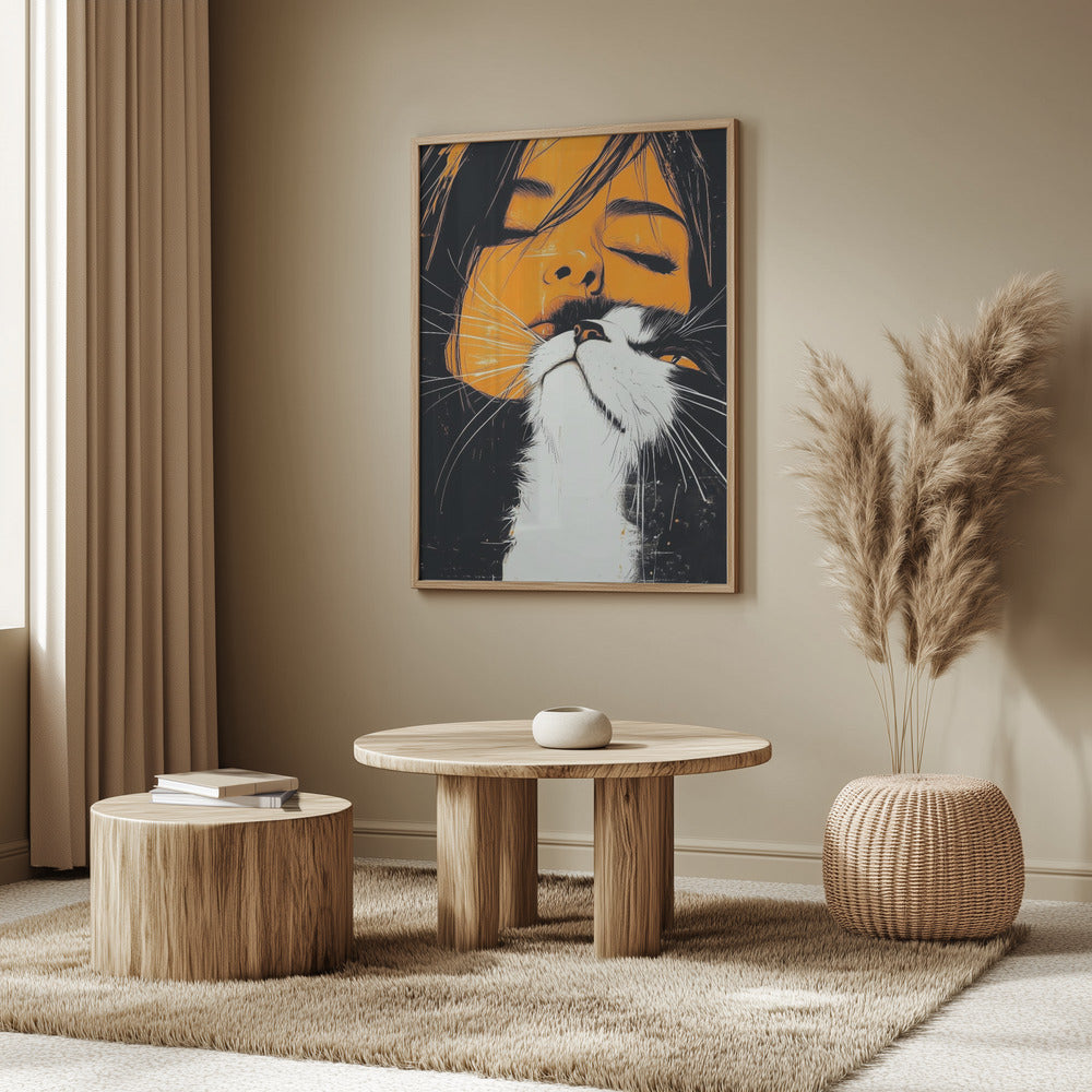 Älskar dig kattunge | Poster