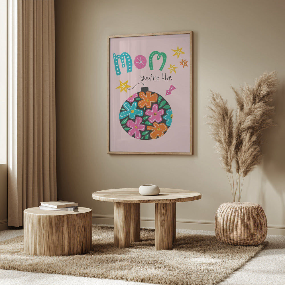Mom's Floral Delight | Poster