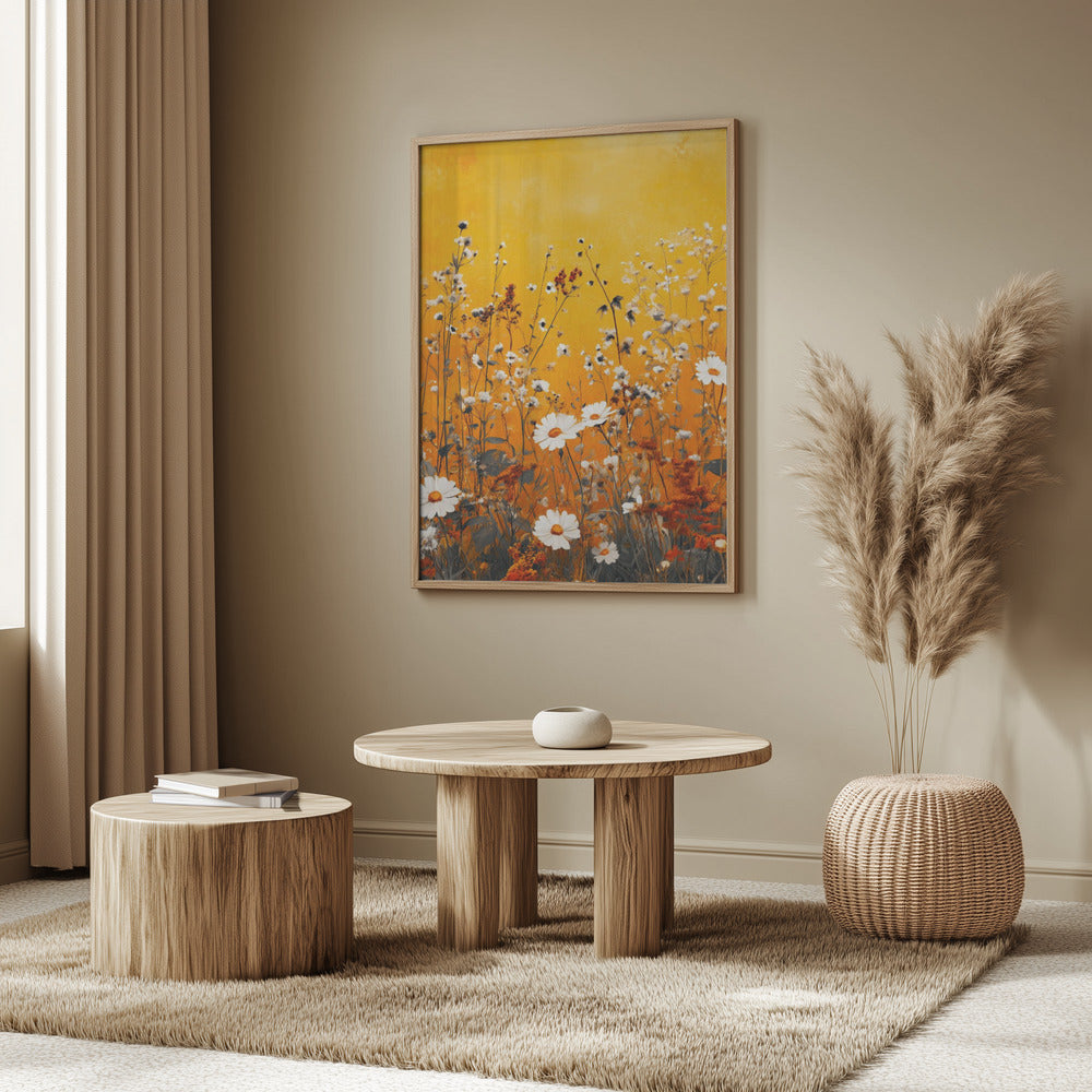 Wildflower Meadow Evergreen Flowers | Poster