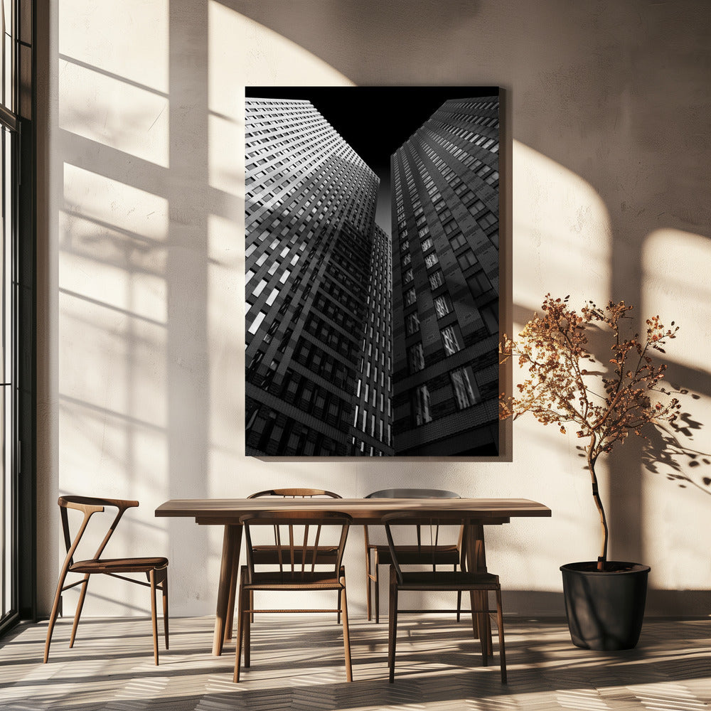 Mellan jättar | Canvas