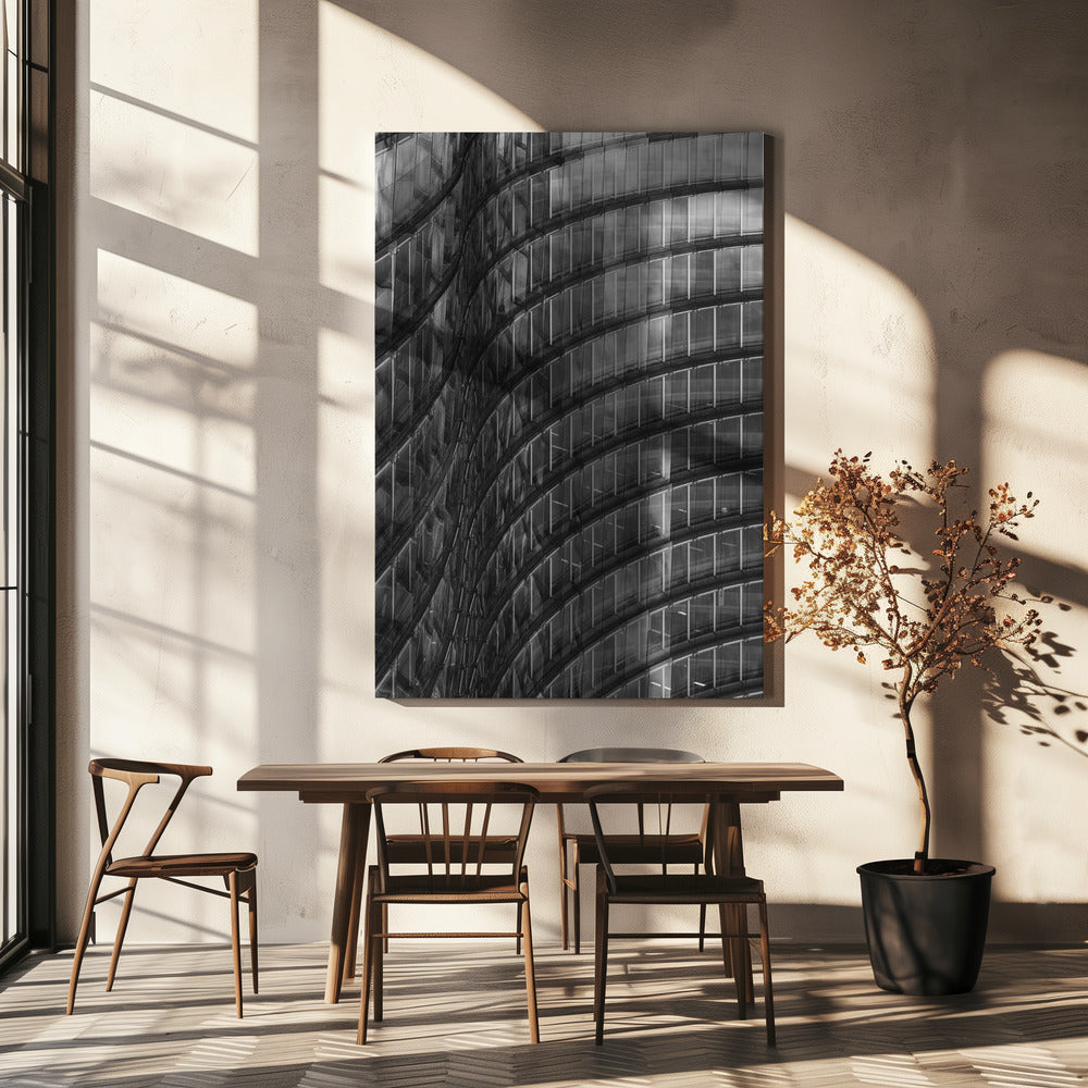 Lutande linjer | Canvas