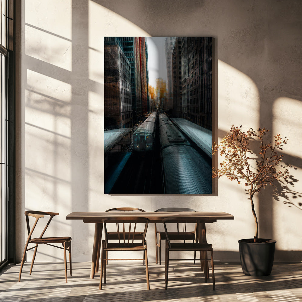 Chicagos station | Canvas