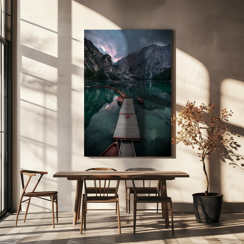 Réflexions de Braies | Tableaux sur Toile