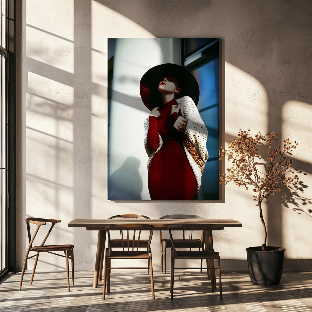 Elegans i skuggan | Canvas