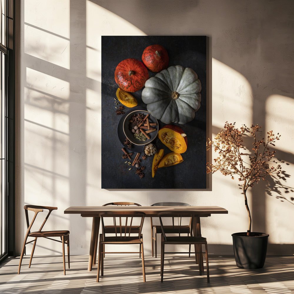 Höst på bordet | Canvas