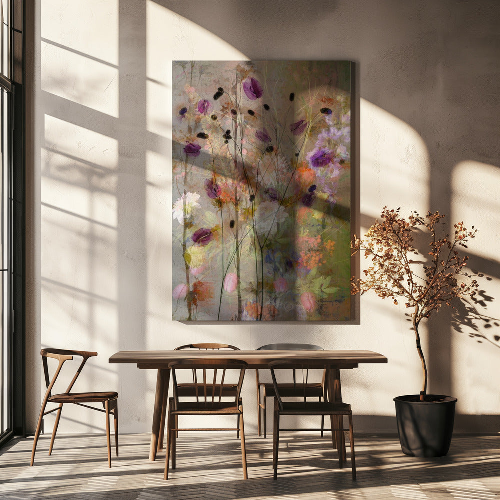 Måleriska blommor | Canvas